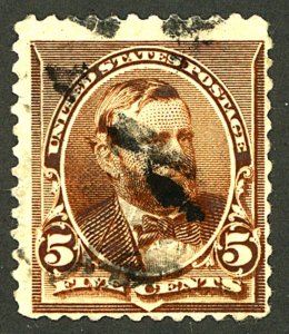 U.S. #255 USED