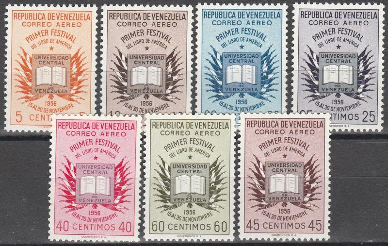 Venezuela #C629-35  MNH CV $17.50  (K264)