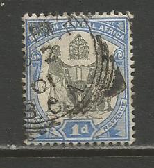 British Central Africa  #43  used  (1897)  c.v. $1.50