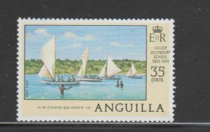 ANGUILLA #285  1978  35c  BOAT RACE     MINT VF NH  O.G