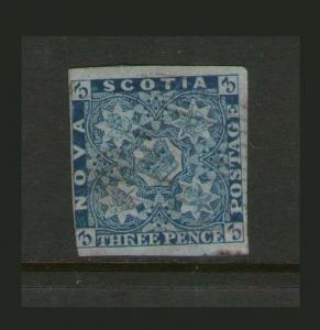 Canada Nova Scotia 1851 Sc 3 FU