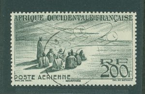 French West Africa #C14 Used Single