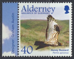 Alderney  SG A188  SC# 188 Birds  Raptors  Mint Never Hinged see scan