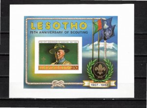 Lesotho 1982 MNH Sc 362 Souvenir Sheet IMPERFORATE