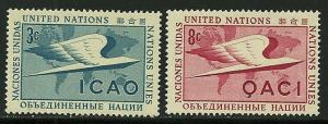 UN # 31-32, Mint Never Hinge