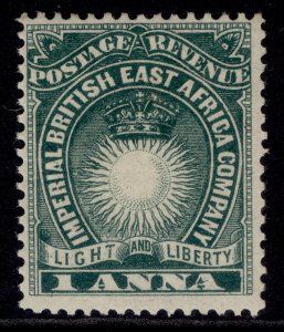 BRITISH EAST AFRICA QV SG5b, 1a deep blue-green, M MINT.