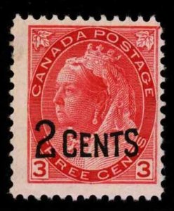 CANADA SCOTT#88  ISSUE OF 1899 - OGXXLH - FINE - CV $32.50 (ESP#0395)