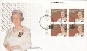 Canada 2002 FDC Scott #1932 48c Queen Elizabeth II Golden Jubilee UL
