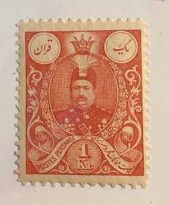 Iran 1908 Scott 435 MH - 1k, Mohammad Ali Shah Qajar