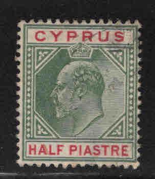 Cyprus Scott 50 KEVII   wmk 3