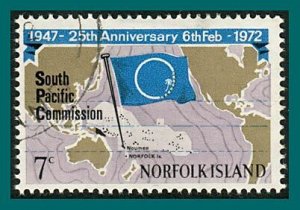 Norfolk Island 1972 South Pacific Commission, used #149,SG126