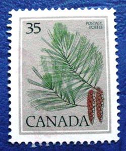 Canada 721, 35c Winter Pine, single, Used, VF