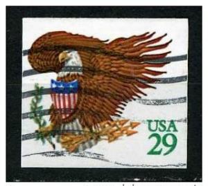USA 1992 - Scott 2596 used - 29c, Eagle & Shield 