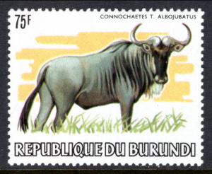 Burundi 600 Buffalo MNH VF