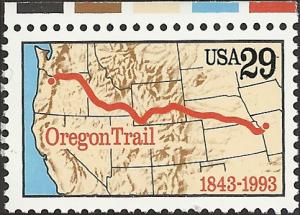 # 2747 MINT NEVER HINGED OREGON TRAIL