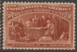 U.S. Scott #239 Columbus Stamp - Mint Single - IND