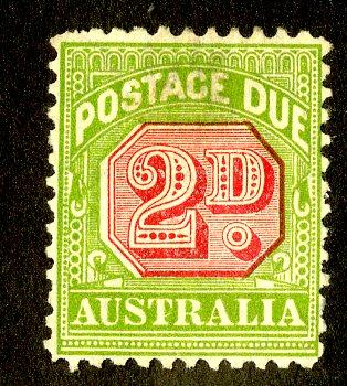 AUSTRALIA J66 USED SCV $2.25 BIN $.75