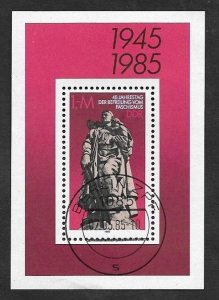 SE)1985 DDR, 40TH ANNIVERSARY OF THE LIBERATION, SS, CTO