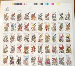 US # 2002b Fifty State Birds and flowers sealed with 14 page book 1982 Mint NH