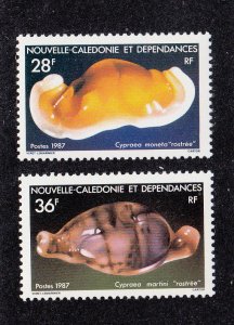 New Caledonia Scott #560-561 MNH