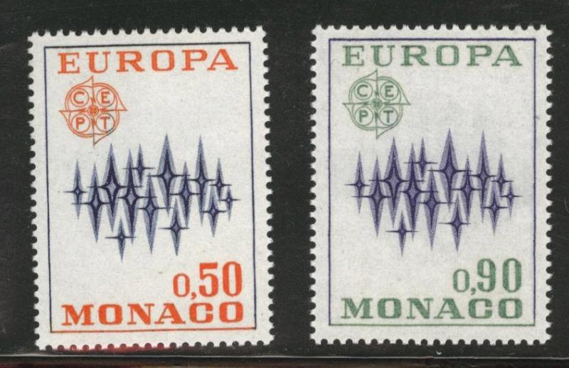 Monaco  Scott 831-832 MNH** 1972 Europa set