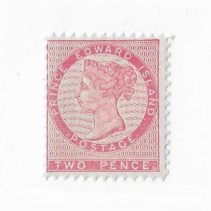 Prince Edward Island Sc #5 2p deep rose with variety NH FVF