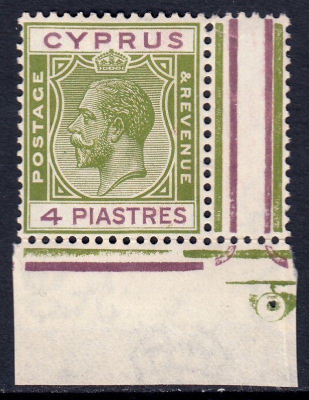 Cyprus - Scott #101 - MH - Corner copy - SCV $4.75