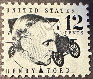 US # 1286a Henry Ford 1968 12c Mint NH