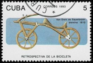 1993 Cuba Scott Catalog Number 3494 Used