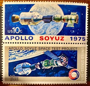 US # 1570a Apollo Soyuz 1975 10c Mint NH