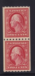 391 Pair VF-XF OG never hinged with nice color cv $ 250  ! see pic !