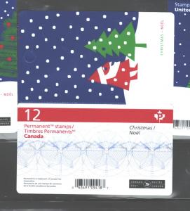CANADA 2016 CHRISTMAS 12 x $0.85 COMPLETE MNH PAY IN Cnd. $$.