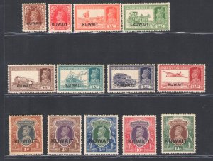 1939 Kuwait - Stanley Gibbons n. 36/51w - MNH**