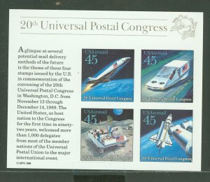 United States #C126 Mint (NH) Souvenir Sheet