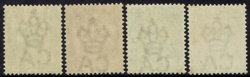 TOBAGO 1885 QV ½D - 6D WMK CROWN CA 