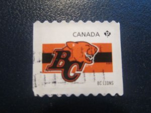 Canada #2559 CFL Teams Football Nice stamps  {ca357}