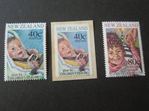New Zealand 1996 Sc B151-3 Road Safety (3) set MNH