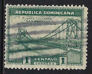 Dominican Republic 290 VFU BRIDGE 1160D-3