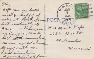 United States Fleet Post Office 1c Washington Prexie 1951 U.S. Navy, 10461 Br...
