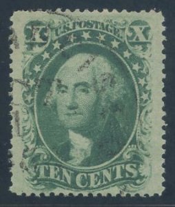 UIS Scott #35 Used, VF, PFC (Graded 80)