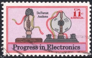 SC#C86 11¢ Electronics Progress: DeForest Audions Single (1973) Used