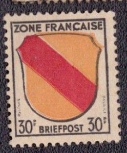 Germany -French Occupation 1945 -  4N10 MNG