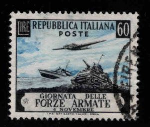 Italy Scott 615  Used  military hardware key Stamp