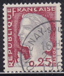 France 968 Marianne Issue 25c 1960