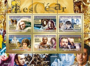 GUINEA - 2008 - Caesar Awards - Perf 6v Sheet - Mint Never Hinged