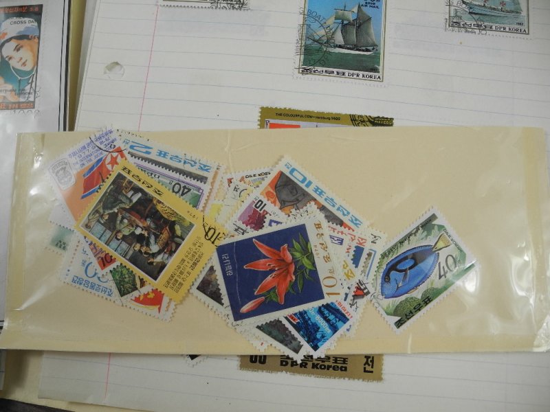 NORTH KOREA, CUBA &, accumulation of Stamps & Souvenir Sheets