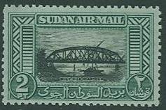 British Sudan SC# C35 Bridge 2p MH