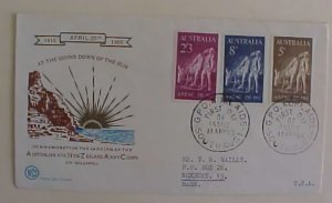 AUSTRALIA FDC ANZAC 1965 AP 14