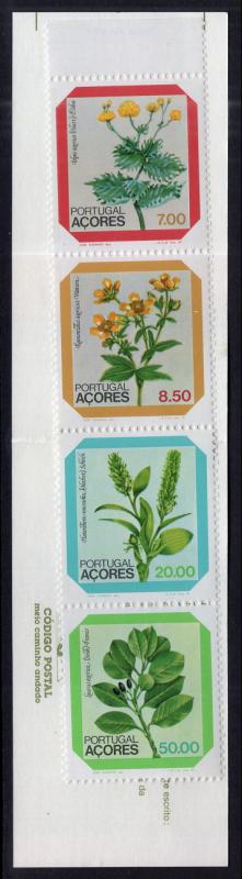 Azores 328a Flowers Booklet MNH VF