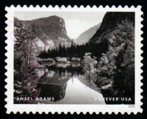 New2024 - (68c) Ansel Adams, Mirror Lake, Yosemite, Calif - 12 of  16 - USED